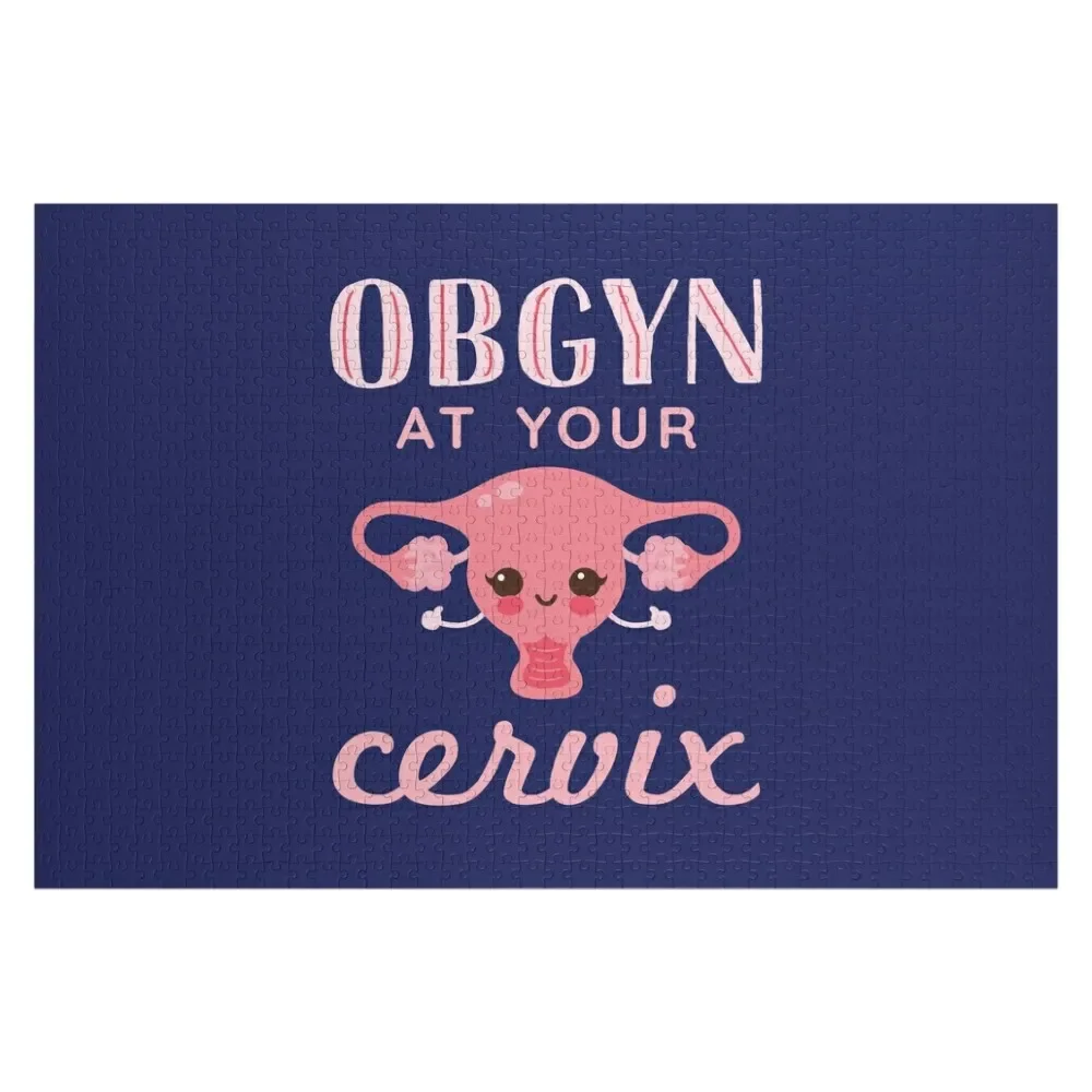 OBGYN At Your Cervix Jigsaw Puzzle Woodens For Adults Toys For Children Puzzle