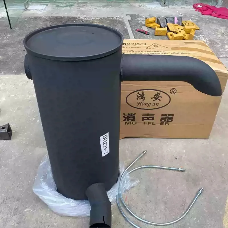 

Высококачественные прочные аксессуары для экскаваторов для Daewoo DH225-7, колено, глушитель, выхлопная труба, дымоходные детали строительной техники