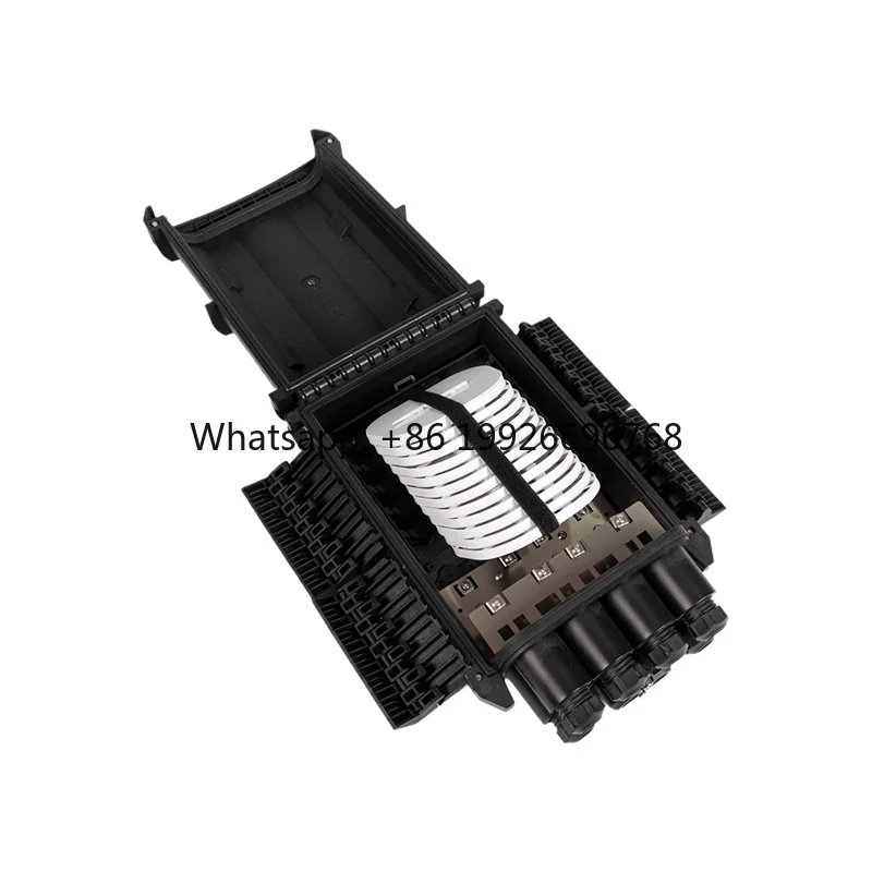 boitier-de-raccordement-de-fibres-optiques-apt-f200-h-288-fibres-noir-exterieur-etanche-ip68-connecteurs-boitier-de-terminaison-ftth-splice288-garantie-3-ans