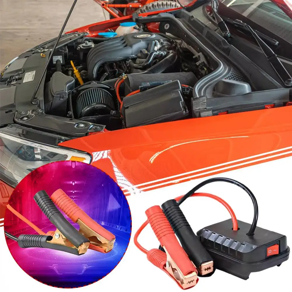 Igniter Jump Starter สําหรับ Makita แบตเตอรี่ลิเธียม Booster Cable Adapter ตัวแปลงไฟฉุกเฉินพร้อมคลิปฉุกเฉินไม่มีแบตเตอรี่