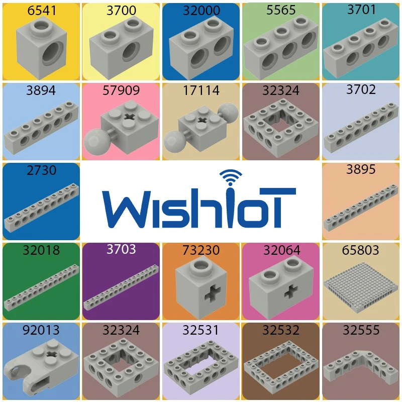 

50g Technical MOC Parts Technology Brick Hole Beam 2730 3700 3701 3702 3703 3894 3895 6541 17114 32000 32018 Car Model Kits Toys