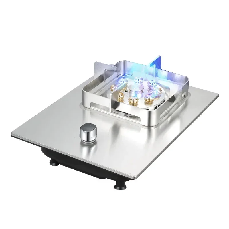 #￥for 7kw Gas Cooktop Single Stove Household Liquefaction Gas Stove Single Coal Desktop Embedded Single Gas Stove 4.5 KW/5.2kw/