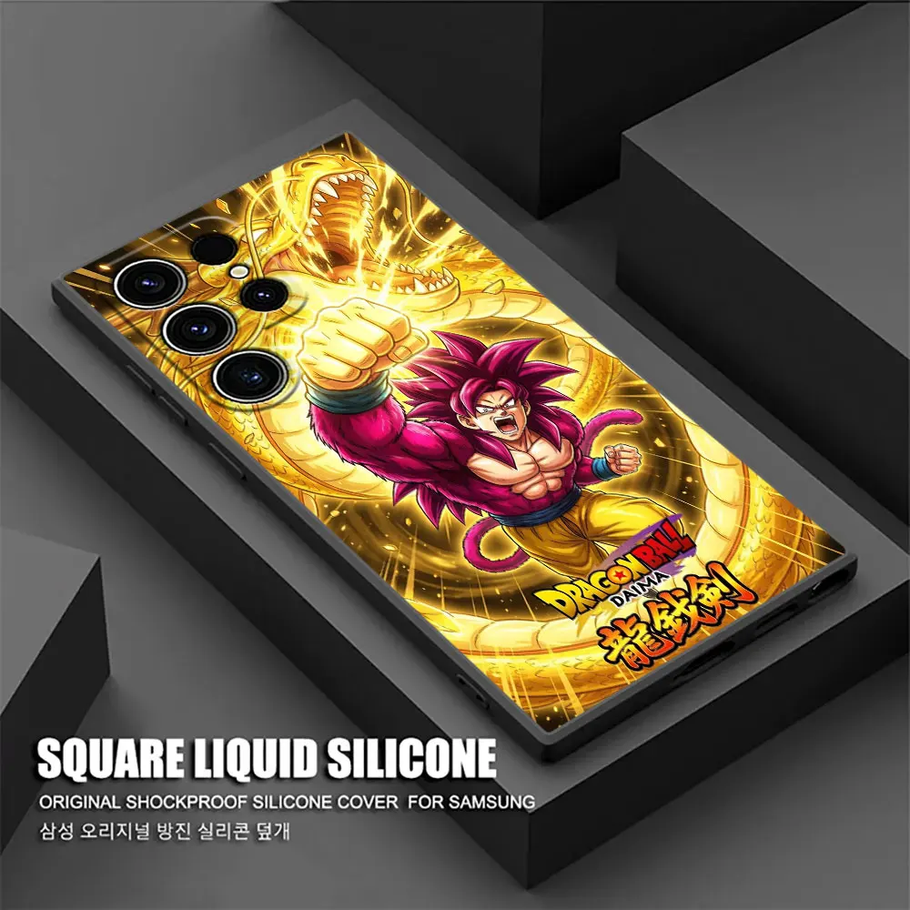DragonS B-Ball Goku SSJ4 Phone Case For Samsung Galaxy S25 S24 S23 S20 S21 FE S26 S22 Ultra 5G S26 Plus S25FE Soft Silicon Cover view 5