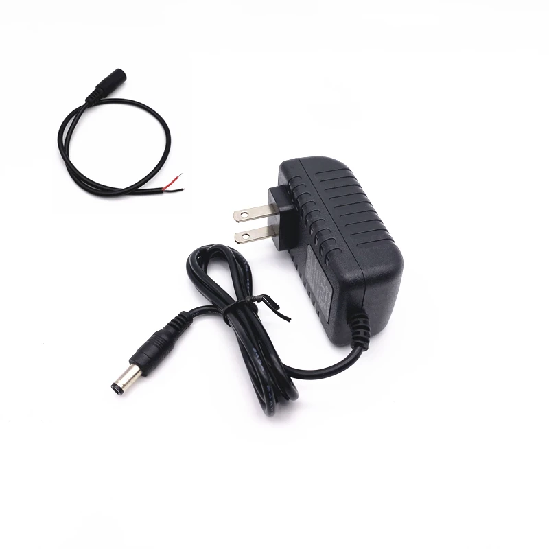 Li-ion Charger AC 110-240V DC 4.2V 8.4V 12.6V 16.8V 21V 25.2V 1A 2A For 18650 Lithium Battery Dc 5521 Female Cable