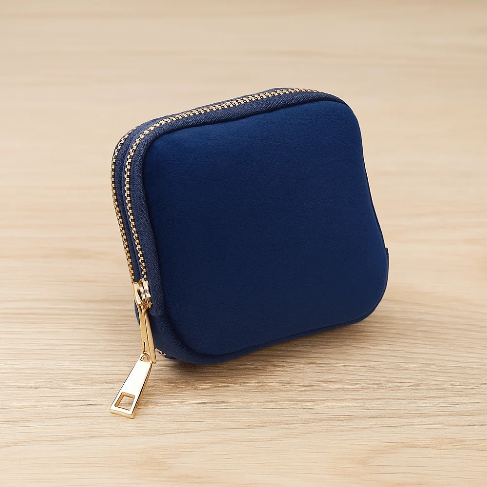 Bolsa de embalagem de joias de camada dupla, pulseira, colar, pulseira, armazenamento de joias, organizador, brincos, veludo, suporte de joias, presente