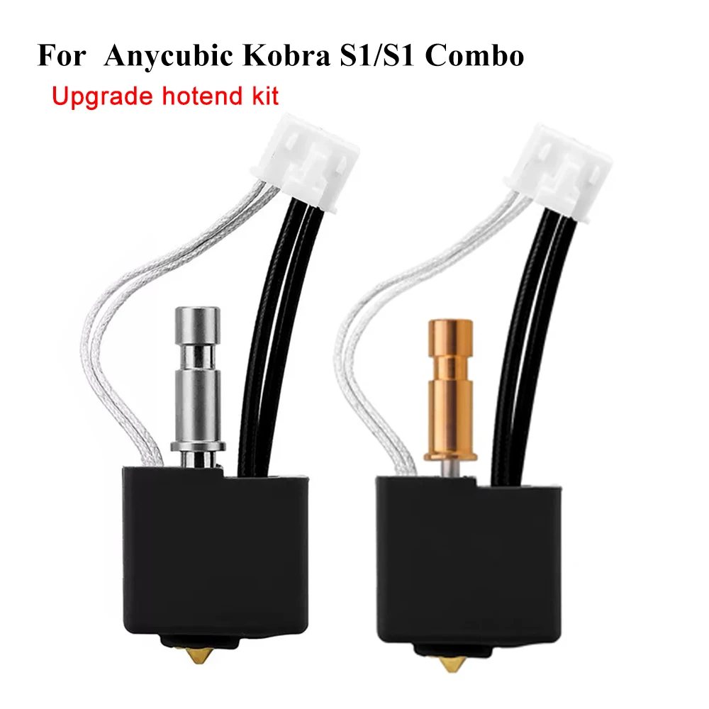 

Комплект для модернизации хотэнда Anycubic Kobra S1/S1 Combo 320 ° Биметаллический хотэнд C с термобарьером для печатающих головок Kobra S1 S1C, аксессуары для 3D-принтеров