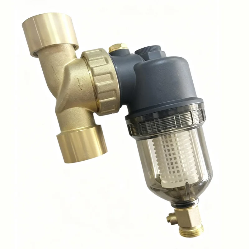 

1-дюймовый бытовой автоматический магнитный предфильтр для гидравлических систем напольного отопления, латунный, 110-230В