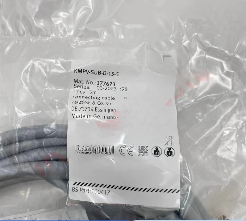 Kabelaansluiting KMPV Type 5/10 posities Industriële connectormodellen KMPV-SUB-D-15-5 177673 KMPV-SUB-D-15-10 177674