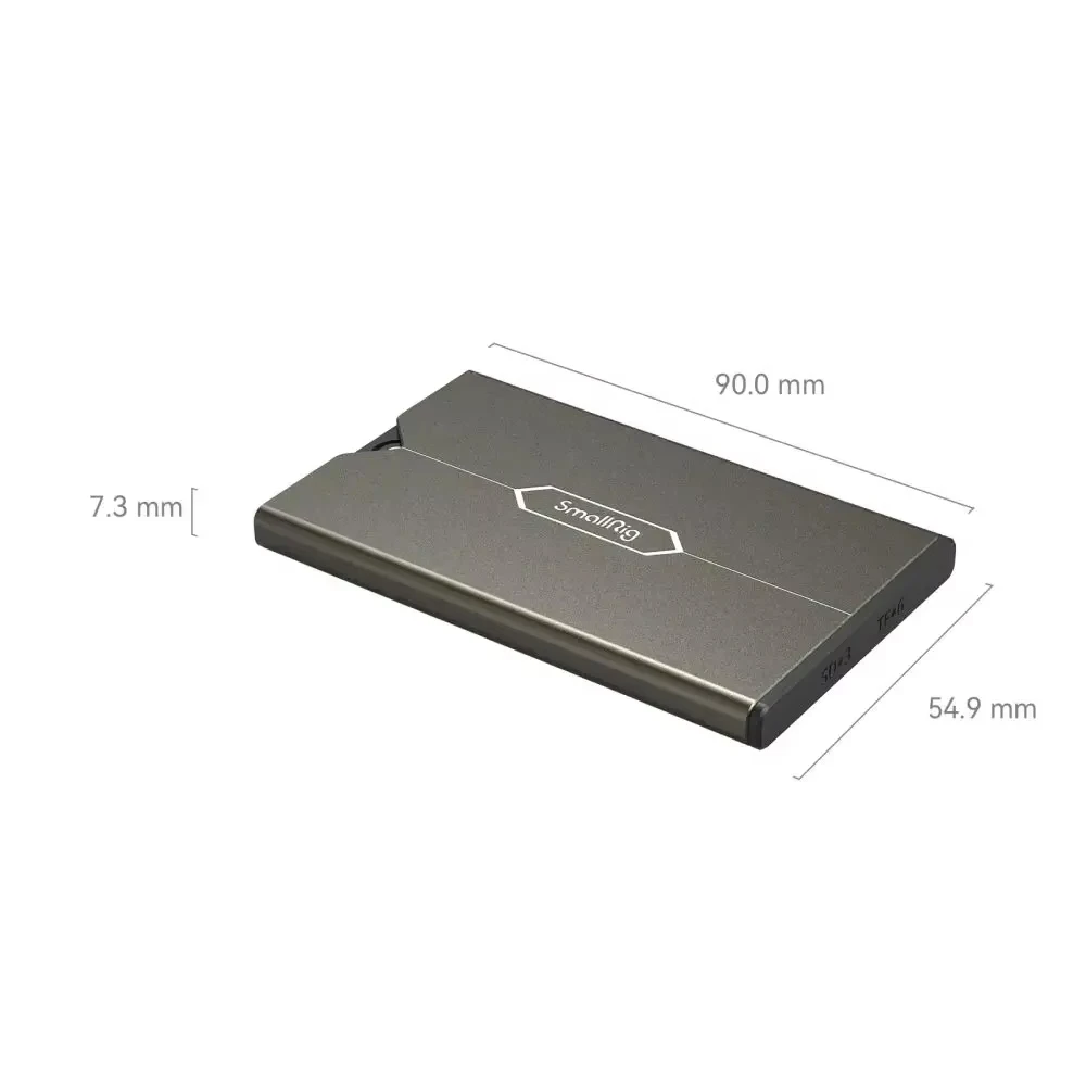 SmallRig 2832 Aluminum SD Memory Card Case, Shockproof Anti-Scratch Holder for SD Micro SD SIM Card, Portable Camera Accessory - view 6