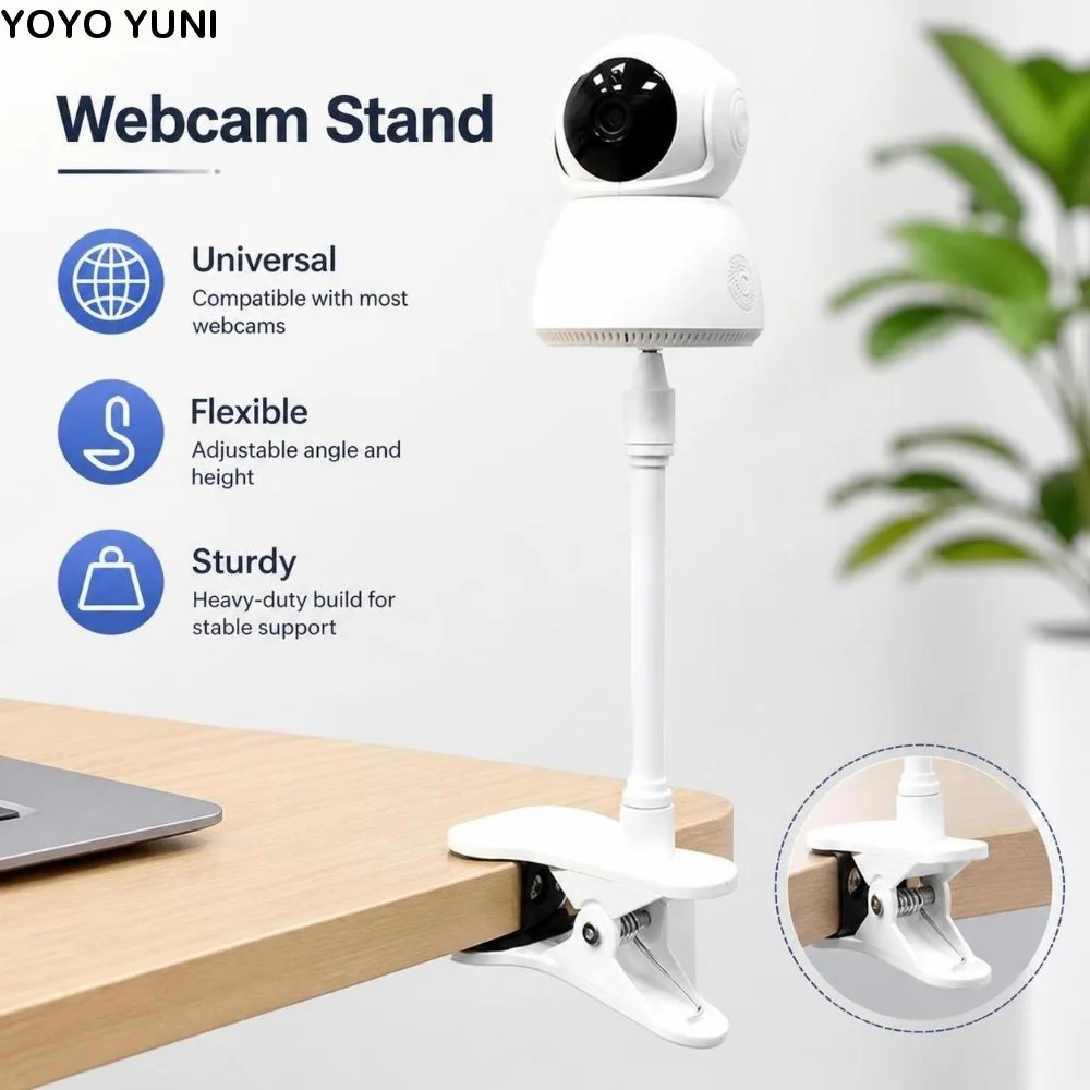 Multifunctional Universal Camera Clamp Mount Punch-free Flexible Camera Bracket Heavy Duty Sturdy Camera Holder Stand Home
