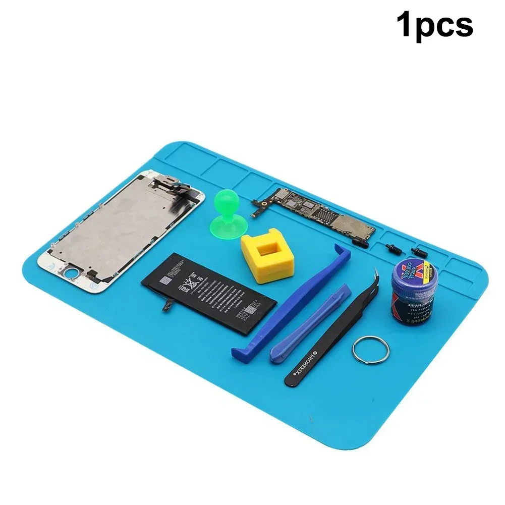 ESD Heat Insulation Soldering Mat Computer Phone Repair Tool Kit Working Repair Pad Heatresistant Maintenance Platform 30*20cm