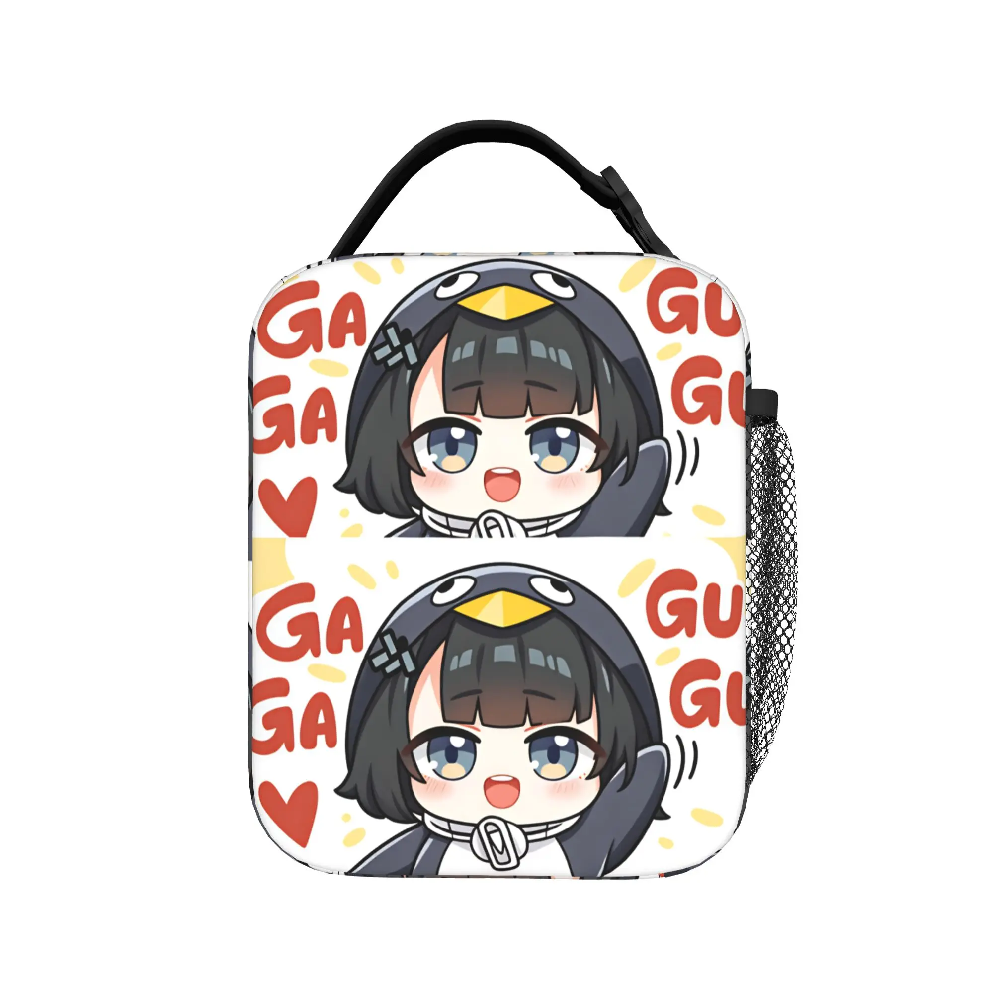 Gugu Gaga Penguin  Lunch Bag  Aesthetic Lunch Box Outdoor Picnic Thermal Tote Handbags For Adult Waterproof Custom Cooler Bag