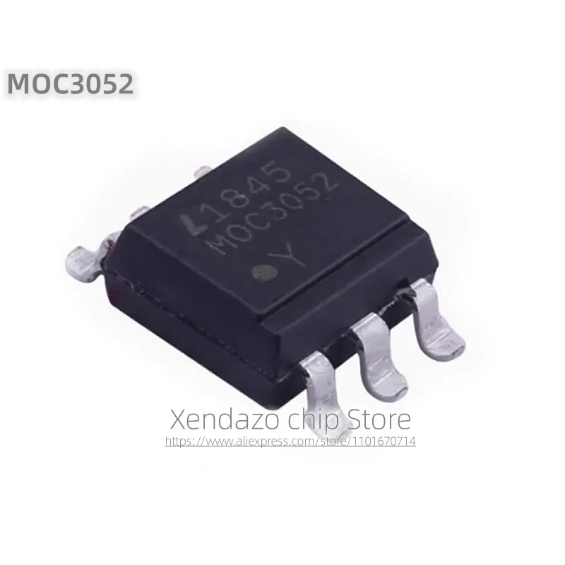 10pcs/lot MOC3052S-V MOC3052S MOC3052 SOP-6 package Original genuine Optocoupler chip