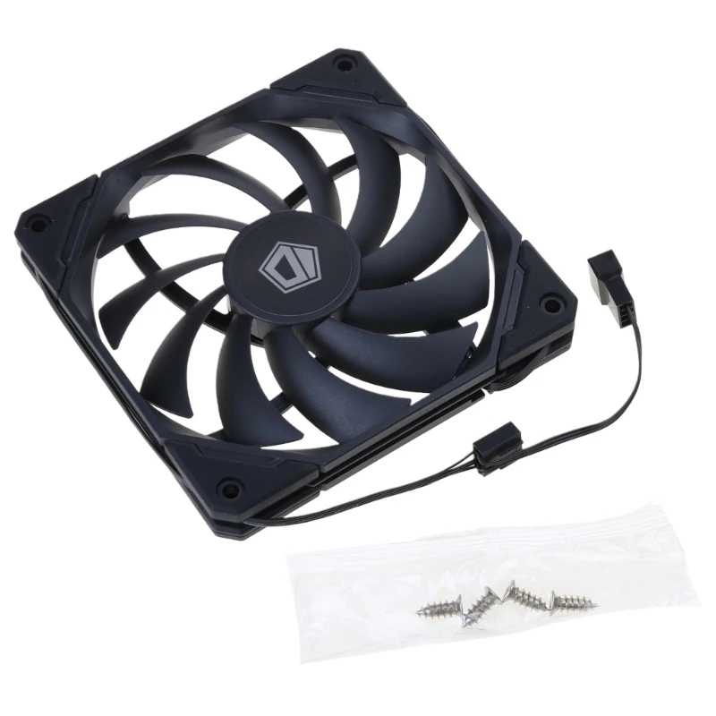 Replacement PC Case Fan Cooling Fan 1.92W 7V Cooler Radiators For 12015XT 120mm PWM Graphics Card Heatsink