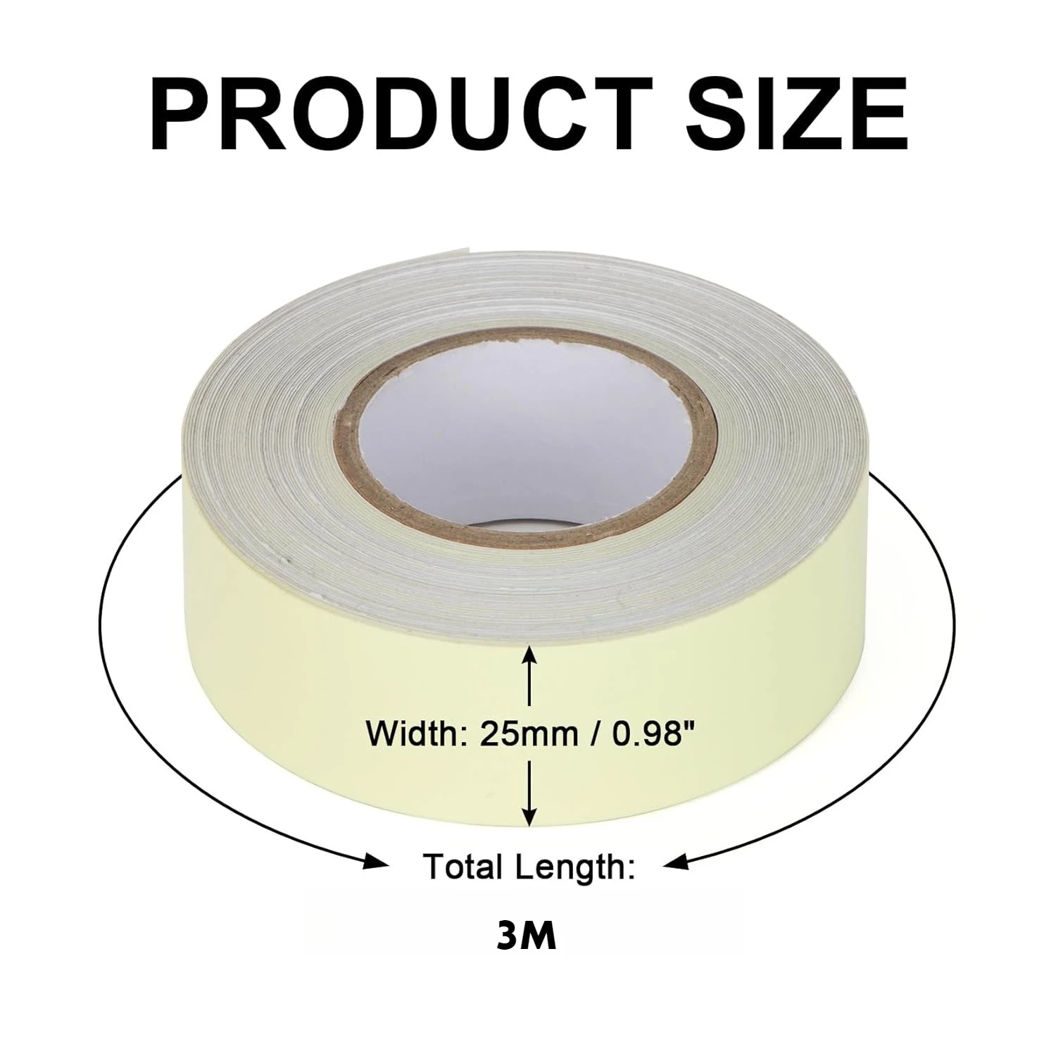الشريط الأخضر المتوهج في الظلام، ملصقات الحائط الفلورسنت جميع ملصقات التحذيرية اللاصقة الليلية المضيئة