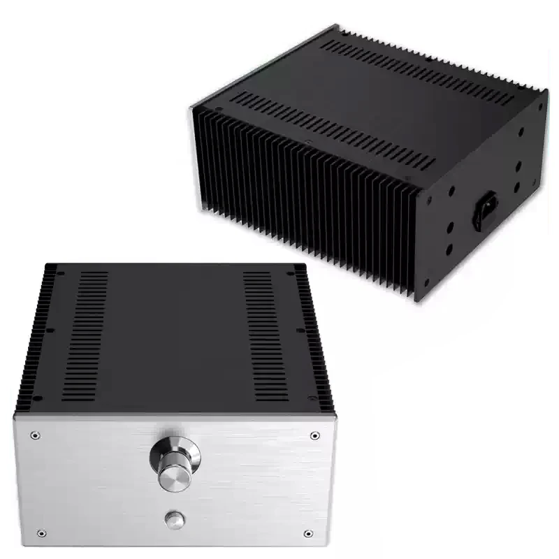 240*120*271mm  New Aluminium Class A Power Amplifier Chassis Enclosure DIy Case Shell