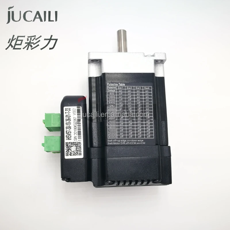Print Head Integrated Motor 100W 3000 RPM 20-50V DC ZukaLi Printer Carriage Servo Motor IHSV57-30-10-36-01-T-33