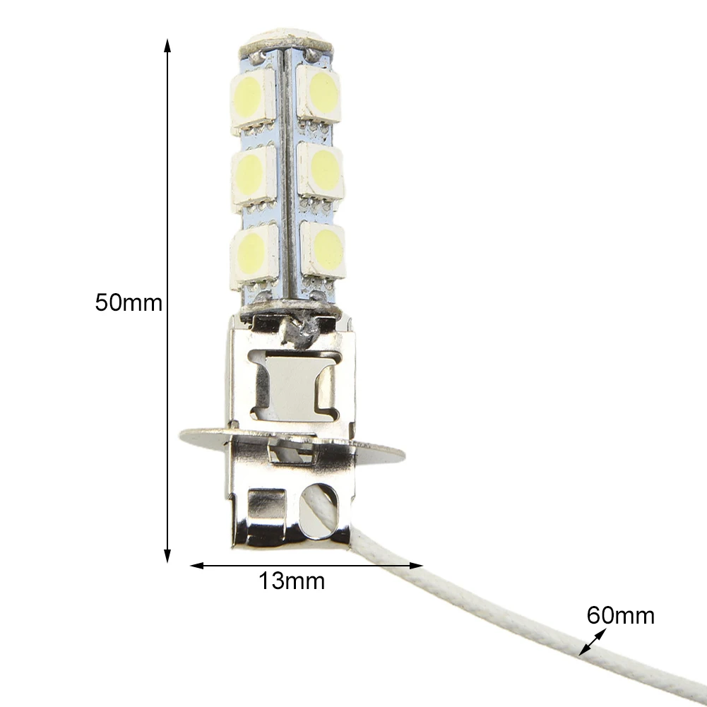 Led Bulbs Car Fog Lights Car Light 13-5050 LED 2X H3 LED 6V Car Light DRL Driving Lamp Flashlight Torches Bulbs