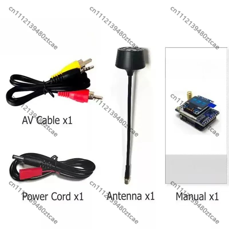 64 Channel Analog FPV Receiver Set for FPV Goggles, Wireless Image Transmission Receiver Kit for FPV Racing Drone