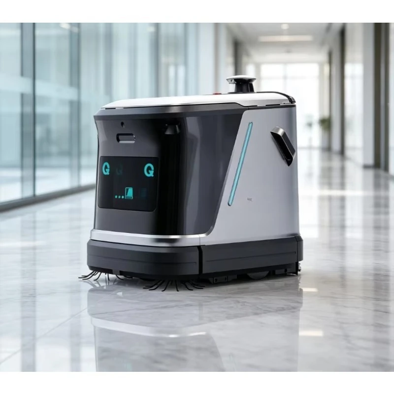 High-quality  commercial industrial cleaning robot, suitable for wet and dry robot washing machine in workshop warehouse