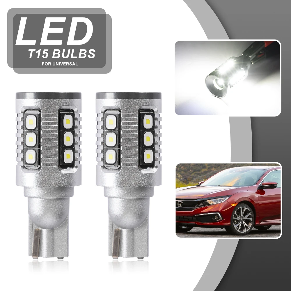 

Для Honda Civic 9/10 2013-2021 Accord 9/10 Fit/Jazz CR-V CR-Z HR-V Insight Odyssey Ridgeline W16W T15 светодиодный задний резервный фонарь