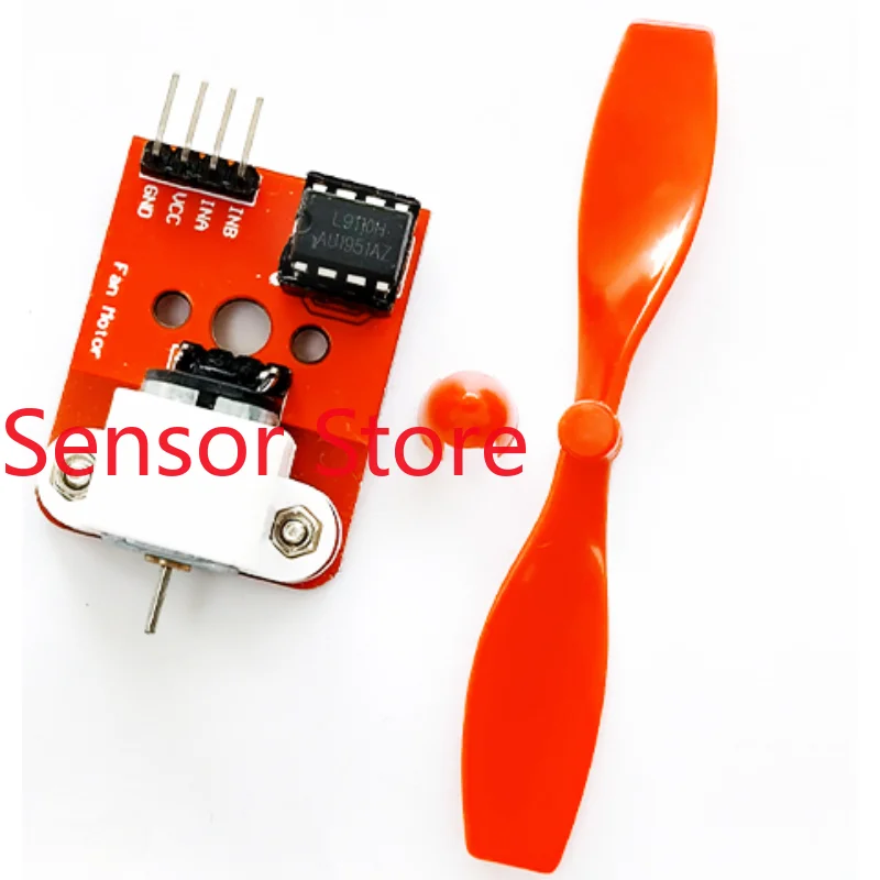 5PCS L9110 Motor Driven Fan Module Sensor  Fire Extinguishing Robot Microcontroller Development Board