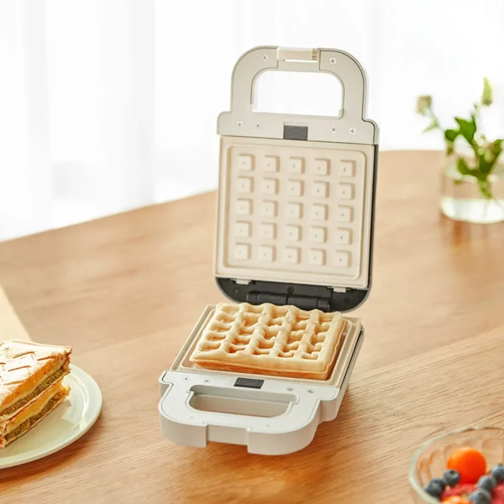 

olayks Sandwich machine, breakfast machine, artifact, household multifunctional small waffle toaster mini waffle maker