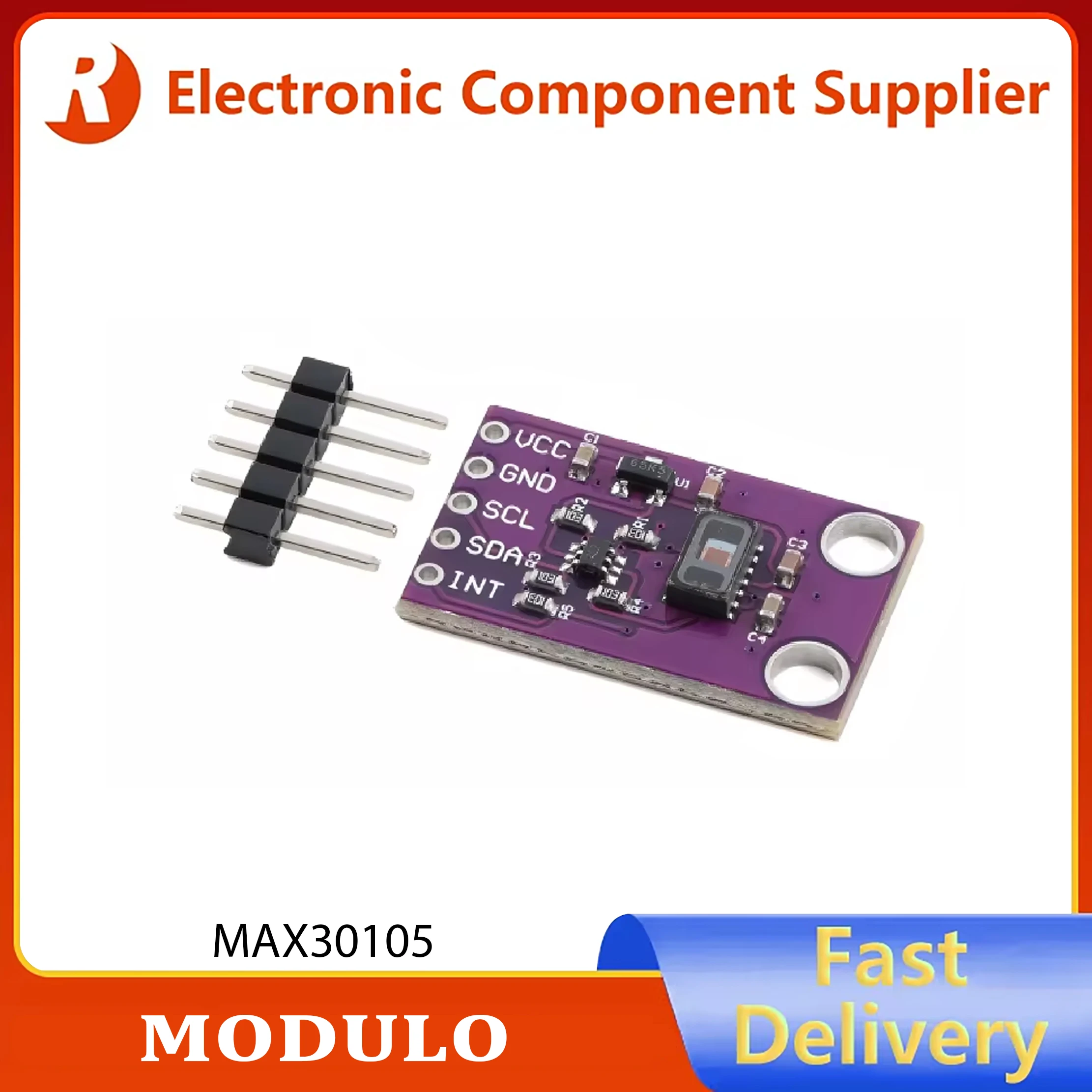 High Accuracy I2C MAX30105 Particle Optical Sensor Photodetectors Board Module Smoke Detection Flame Module 1.8V Power Supply