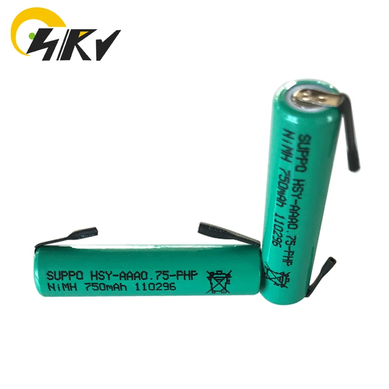 1.2V 750mAh Replacement Battery For Philips HQ851 852 888 PQ212/215 RQ310 320 HS199 Electric Shaver Ni-MH AAA