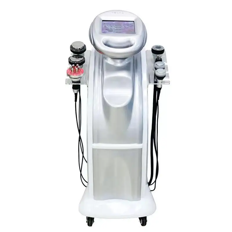 7 in1 Cavitation Ultrasonic Fat Burning Cellulite Removal 80K Vacuum Slimming Body Massage Blasting fat Multi-function machine