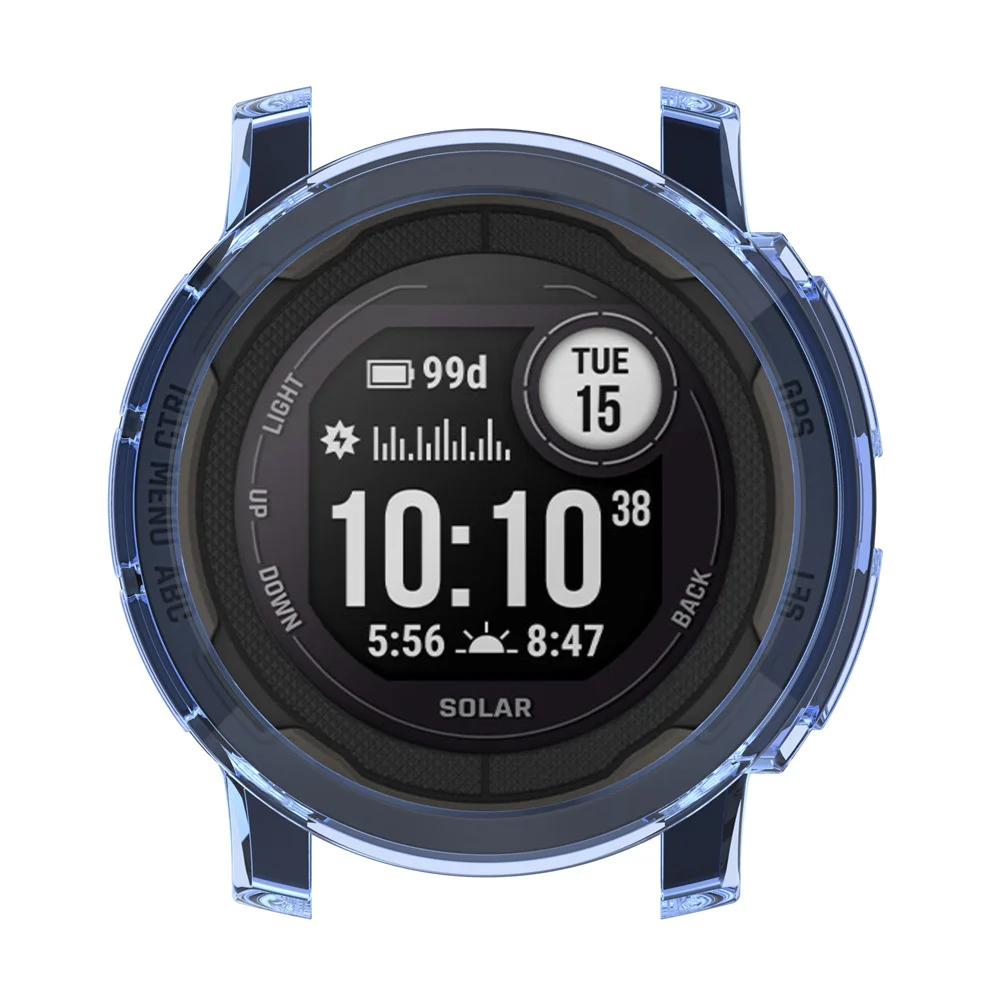 Custodia per orologio per Garmin Instinct 2s Custodia protettiva cava in TPU Anti-goccia Guscio per orologio di alta qualità per Garmin Instinct 2s
