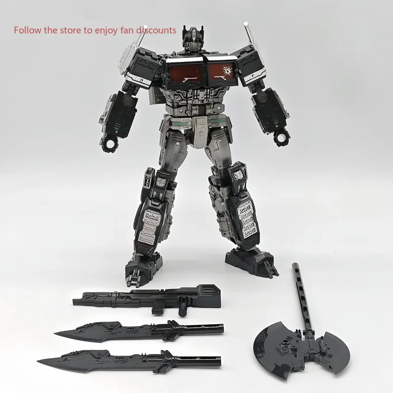 Spot Goods Transforming Toys BAIWEI TW-1027C TW1027C 17CM Dark Cybertron Commander Car Robot Model Anime Action Figures Gifts