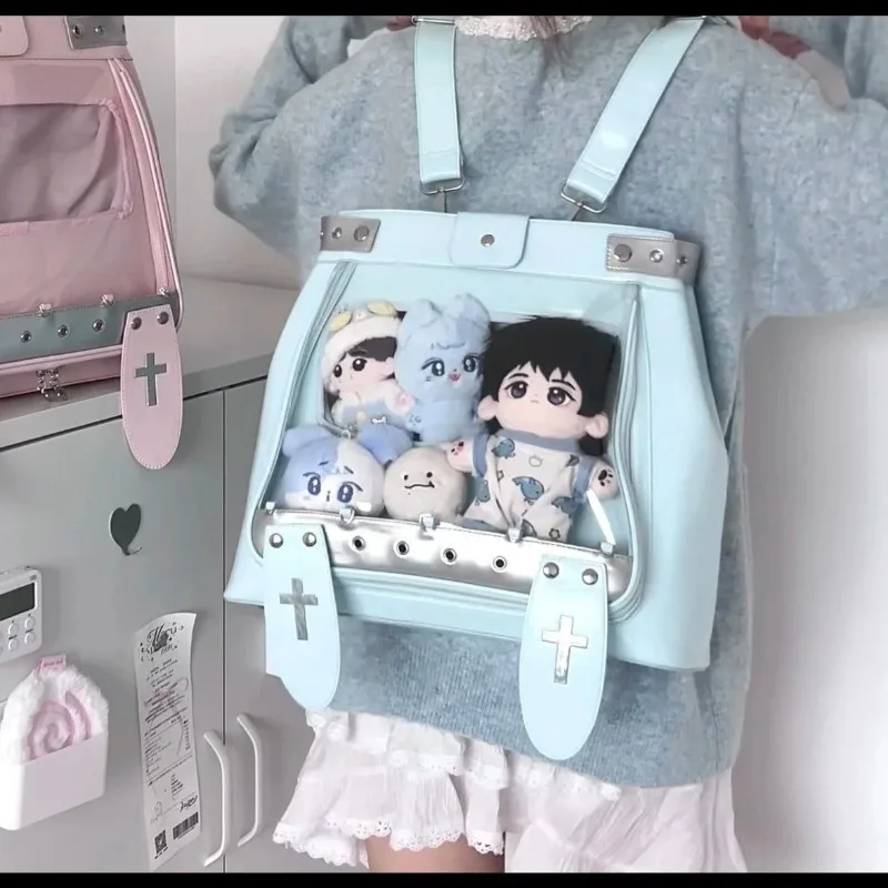 2026 New Lta Bag Large Capacity and Large Food Volume Millet 10cm Baby Bag Subculture Y2k Portable Shoulder Daily Backpack Women