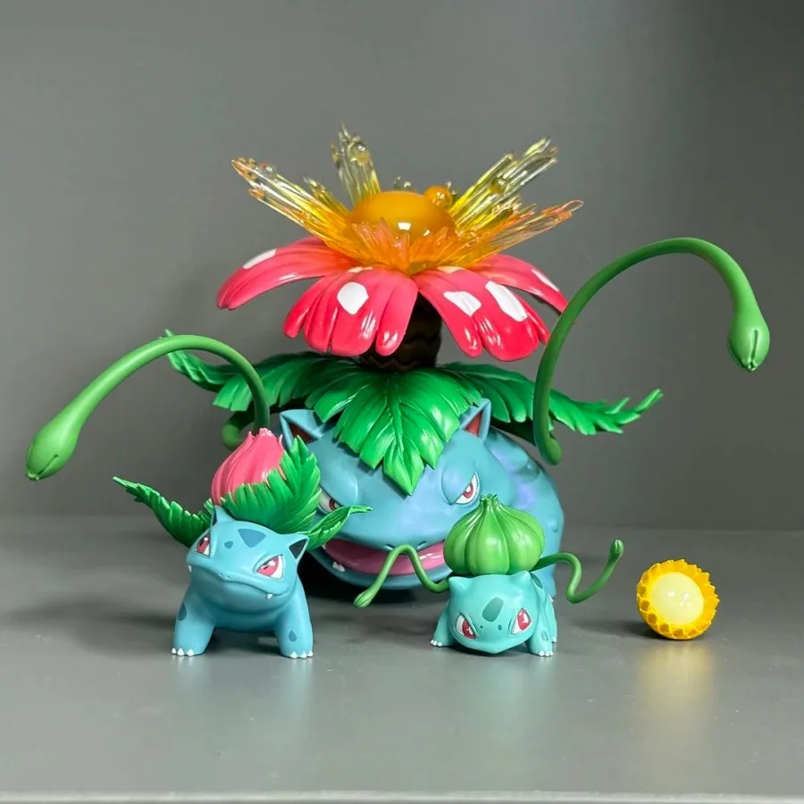 

Bulbasaur Ivysaur Venusaur Pokémon 13cm Action Figure PVC Anime Collectible Gift Model Figure