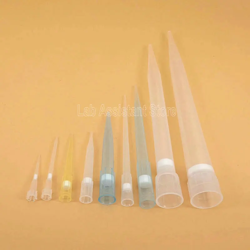 Laboratory Bagged Plastic Pipette Tip with Filter Cartridge Suction Head 10ul 100ul 200ul 1000ul 300ul 1ml 5ml 20ul 50ul 10ml