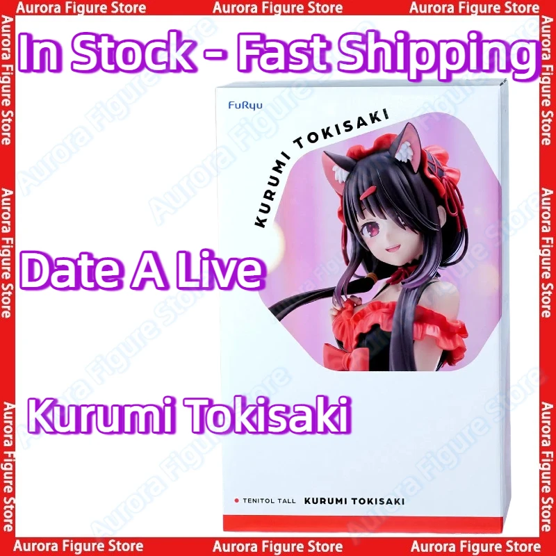 

В наличии FuRyu TENITOL TALL 30 см Date A Live Kurumi Tokisaki Dress Ver Desktop Cute Doll Аниме Фигурки Игрушки Модель ПВХ Коллекционер