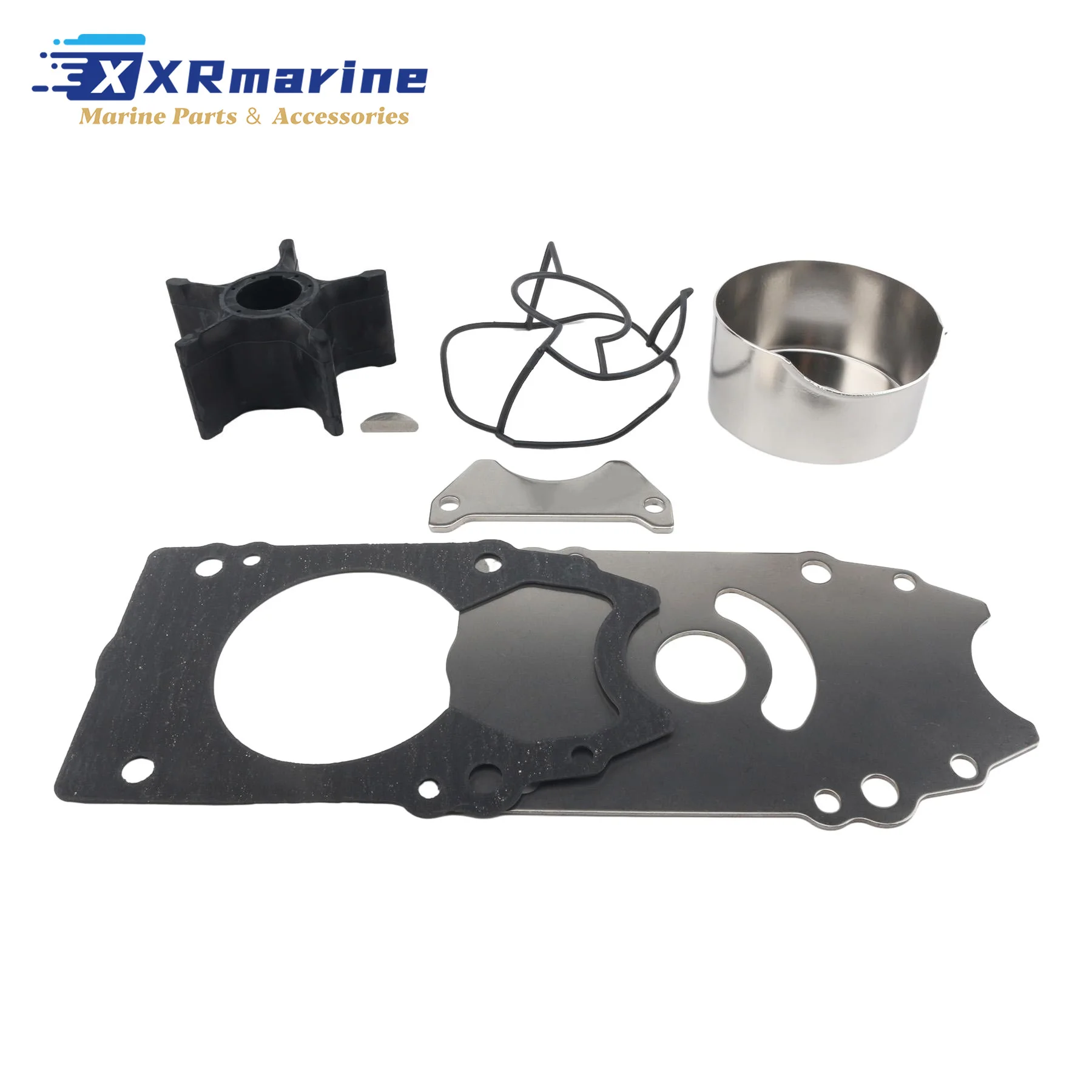 Water Pump Impeller Repair Kit Compatible with Suzuki 4 Stroke 200 225 250 300 HP DF200 DF225 DF250 DF300 Outboard Engines