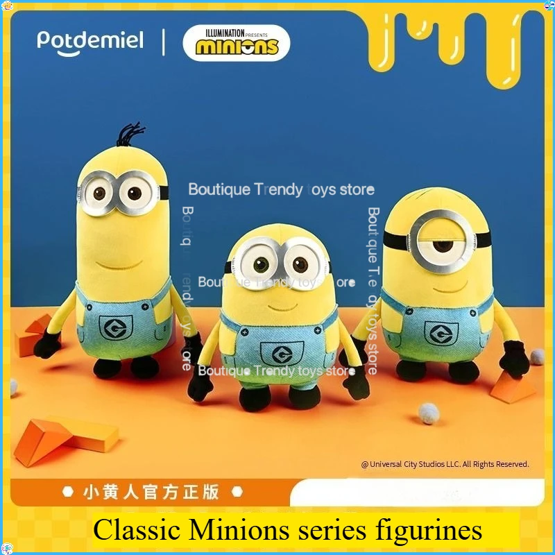 

Potdemiel Honey Jar Аутентичная плюшевая кукла серии Minions, классическая версия, милая кукла в подарок