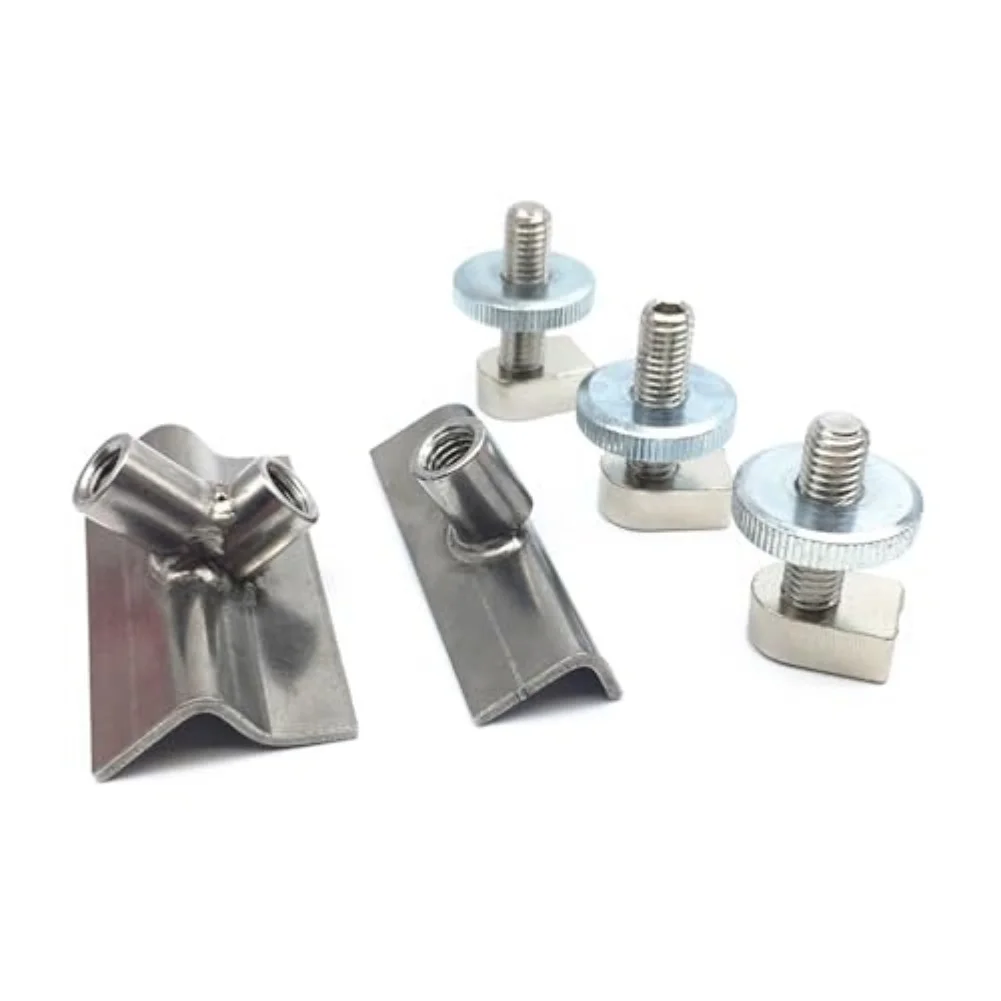 2pcs Bidirectional Dents Puller Gasket Car Pull Right Angles Corner Puller Set Car Maintenance Tools Car Body Repair Tool