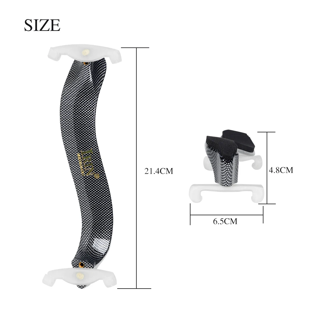 Универсальная утолщенная мягкая губчатая подушечка, многорегулируемая подставка для плеч с протирающей тканью, аксессуар для скрипки, 4, 3,