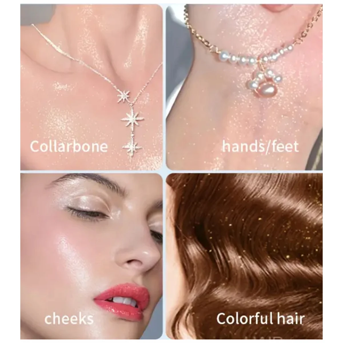 30ml ボディグリッタースプレー シャイン パール光沢 ハイライトパウダー ブライトニングメイクアップ パーティーパフォーマンス 音楽祭に最適