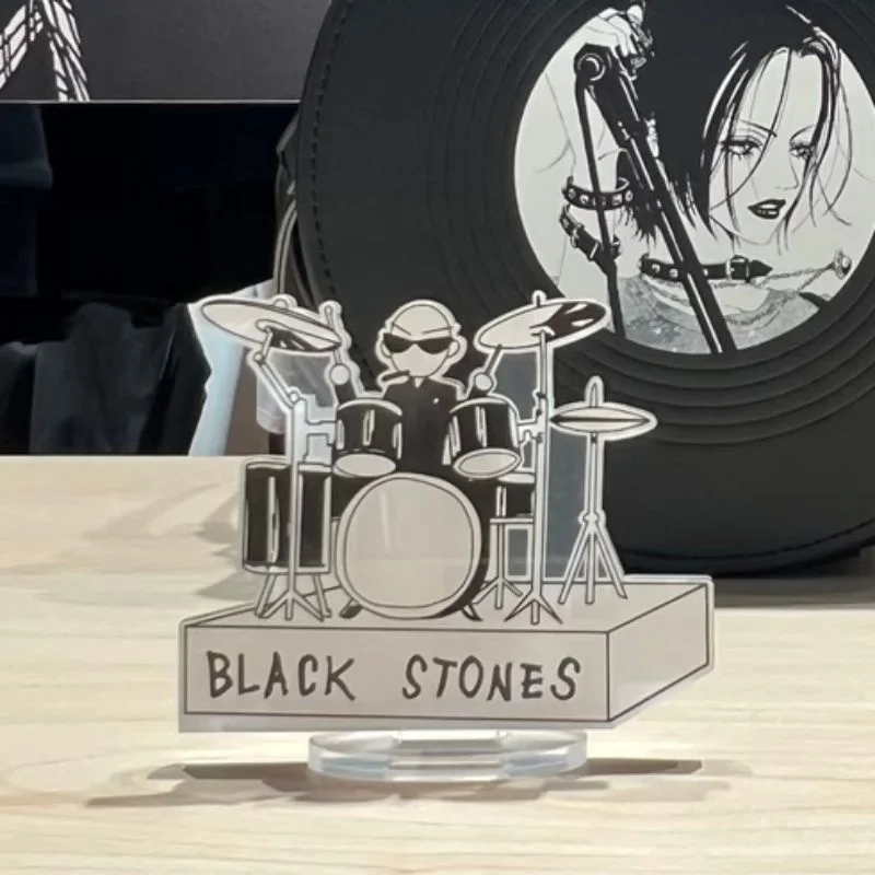 Anime NANA Osaki Nana Black Stones Nobu Shin Yasu Cosplay Stand Model Plate Acrylic Desktop Figure 4Pcs/Set Accessories Props - view 3