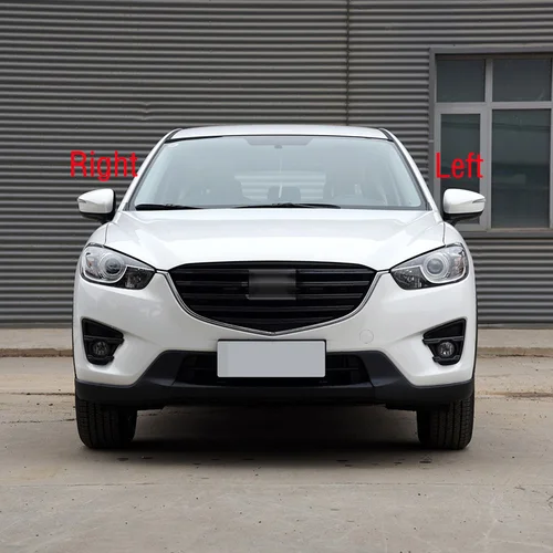 Imagen 2 del producto Para Mazda CX-5 CX5 2015 2016 Marco de espejo lateral de coche cubierta de Base inferior espejo retrovisor luz de señal de giro lámpara lente de cristal