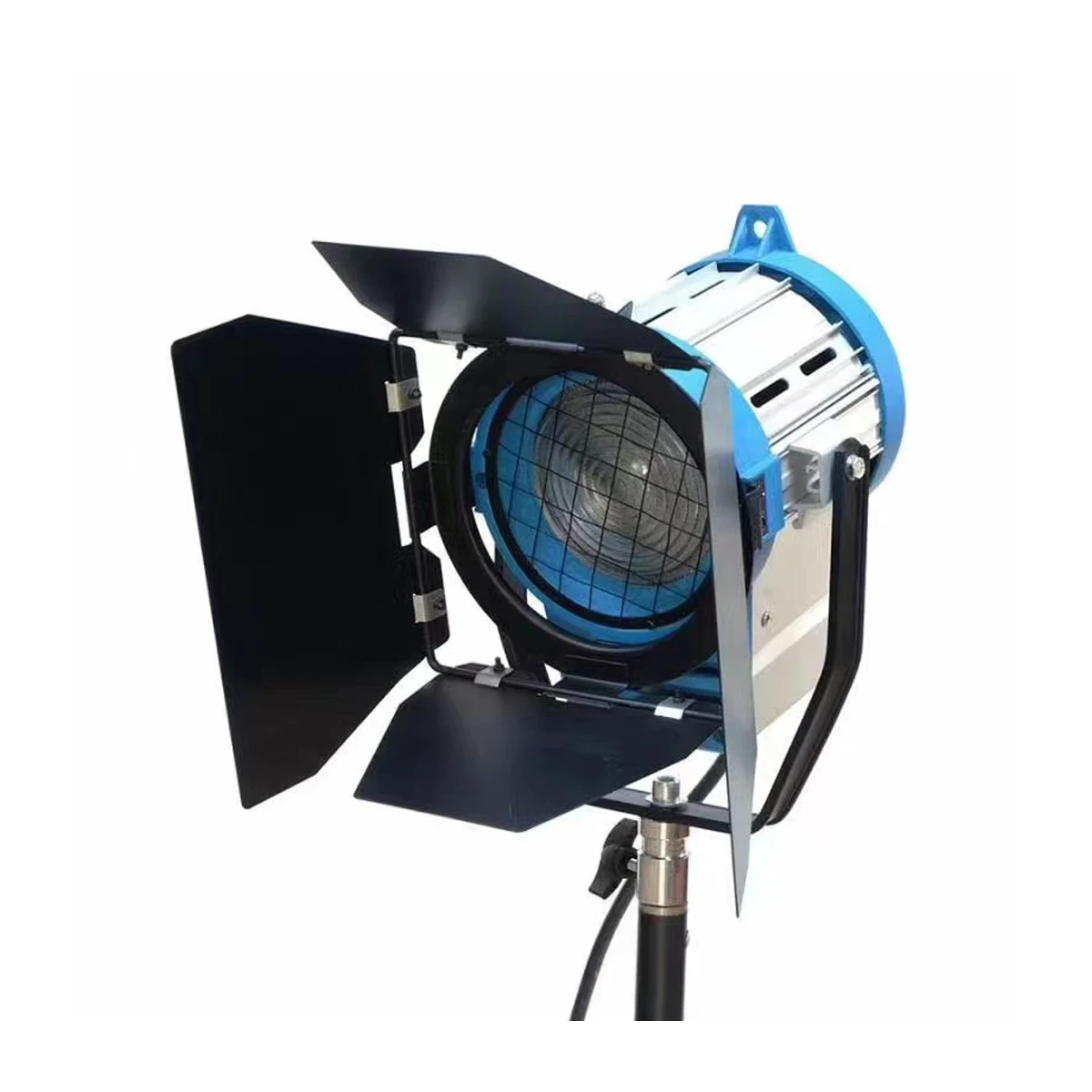 Fresnel-Lampe de Studio en Tungstène avec Ampoule et Gradateur, Projecteur à Haute Éclairance pour Photographie Vidéo, 1000W, 2000W