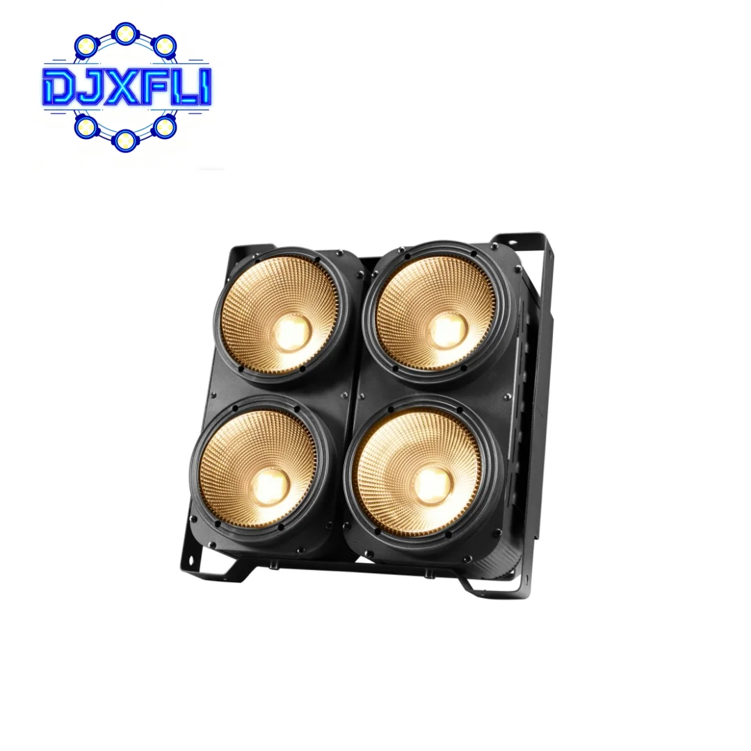 

4x100W COB 2in1 LED Stage Light Warm White/Cold White Professional Lighting for Performances And Events