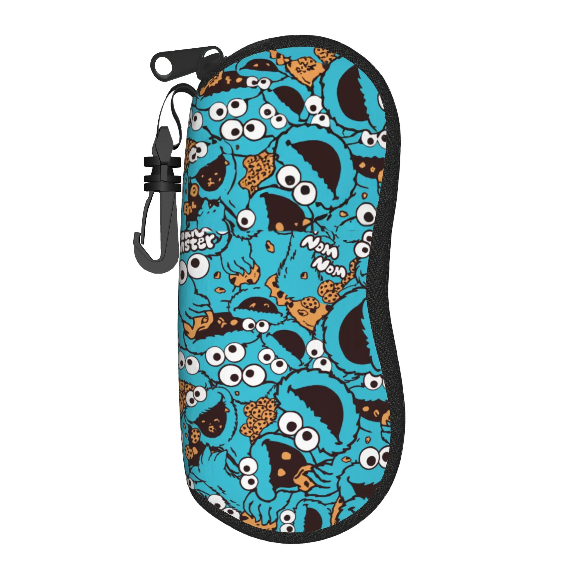 

Футляр для очков с изображением монстров-печеньки, подарки для фанатов, коробка для хранения очков, коробка для очков в стиле Харадзюку