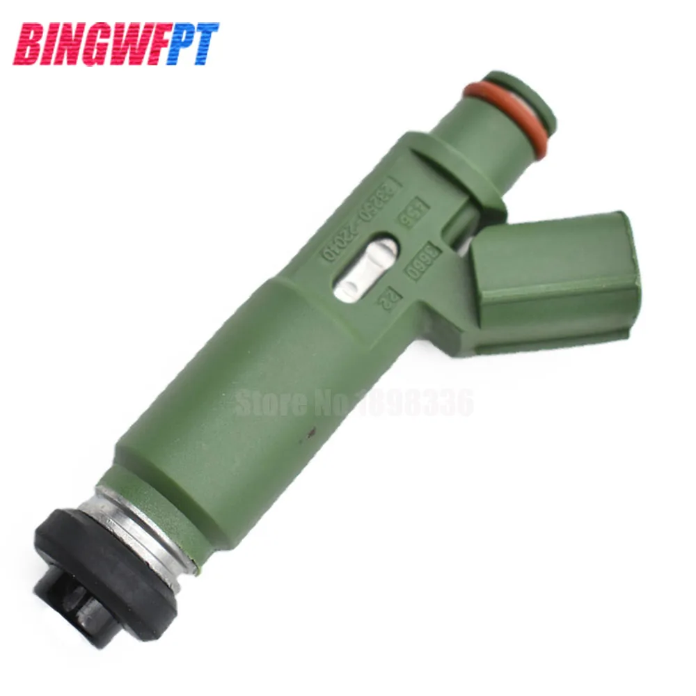 4PCS/LOT Fuel Injectors With Red Box 23250-22040 23209-22040 2325022040 2320922040 For Corolla Matrix Celica For Vibe Chevy 1.8L