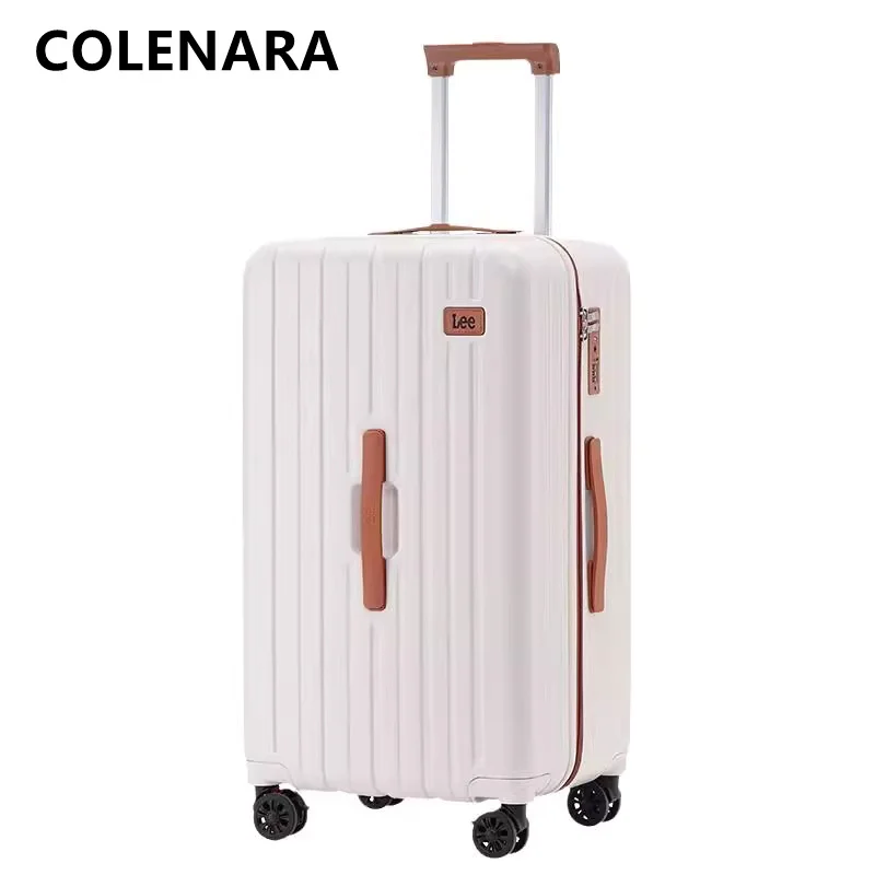 

COLENARA 24"26"Luggage Travel Bag USB Charging 20 Inches Boarding Box 28" ABS + PC Trolley Case Large Capacity Cabin Suitcase