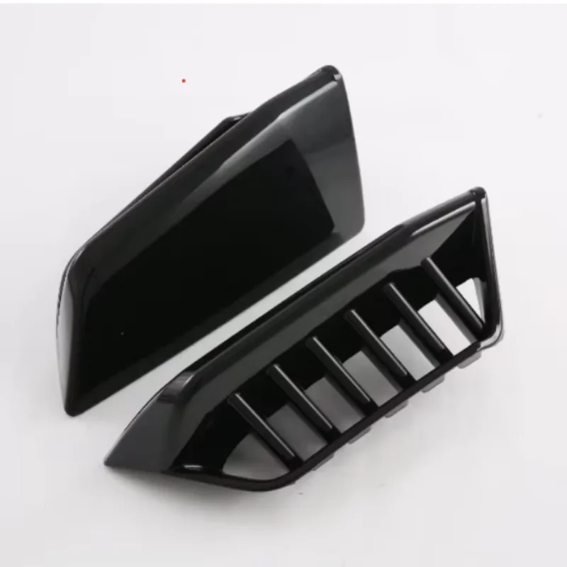 Fit For Toyota VIOS 2023 2024 ABS carbon /BLACK Front rear Fog Light Lamp Cover Trim Foglight Decorative Exterior accessories