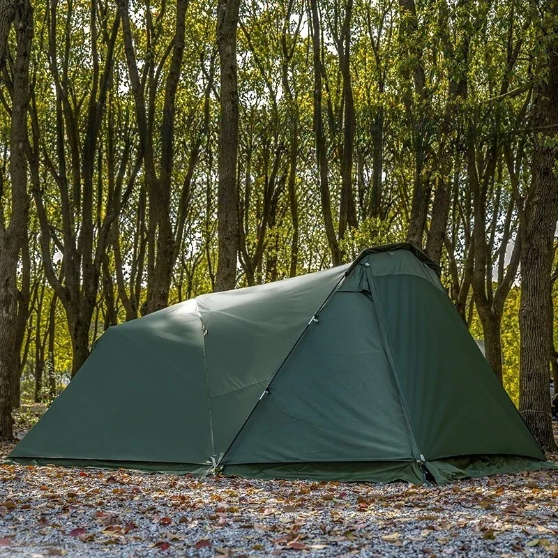 Tents, outdoor camping, overnight rainstorm protection, full set of camping equipment